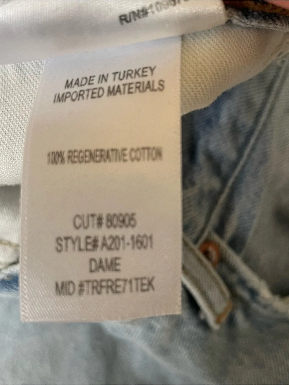 Agolde Dame High Rise Wide Leg Jeans in Conflict $360 30 - Picture 5 of 6